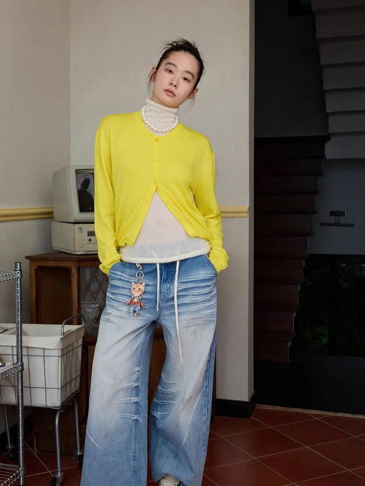 1JINN STUDIO Wool Knit Cardigan