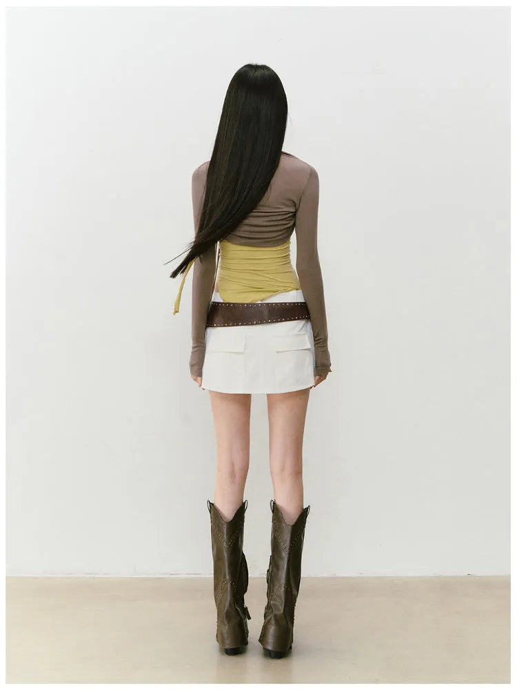 3D Flowers Lyocell Vest Coat