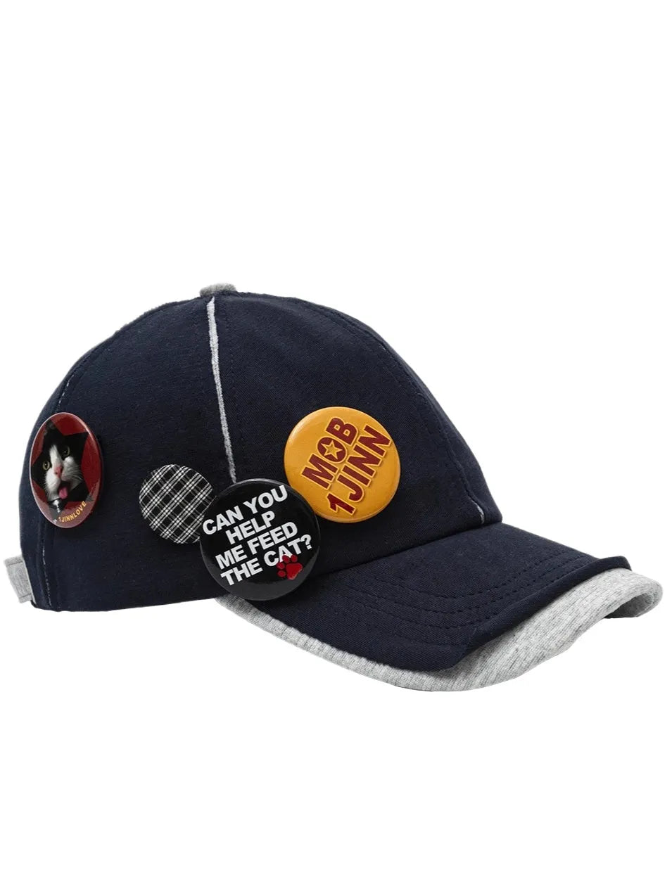 Plaid Patch Baseball Cap