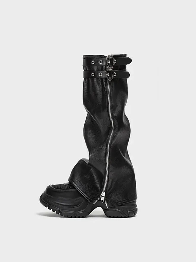 Retro Platform Sneakers
