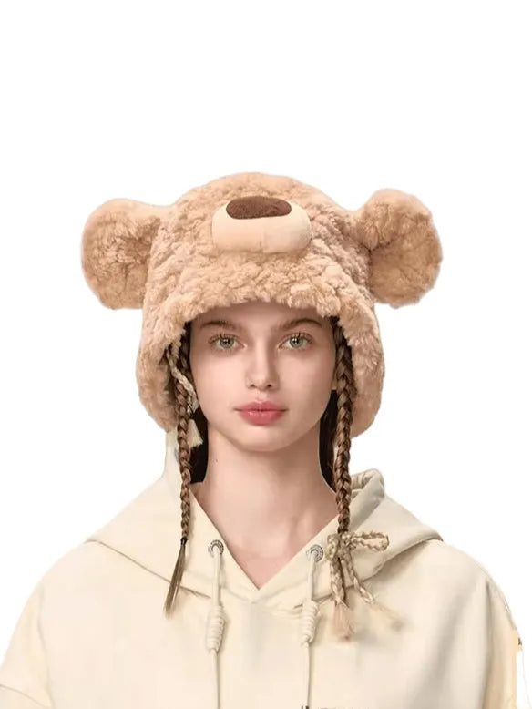 Cute Plush Bucket Hat