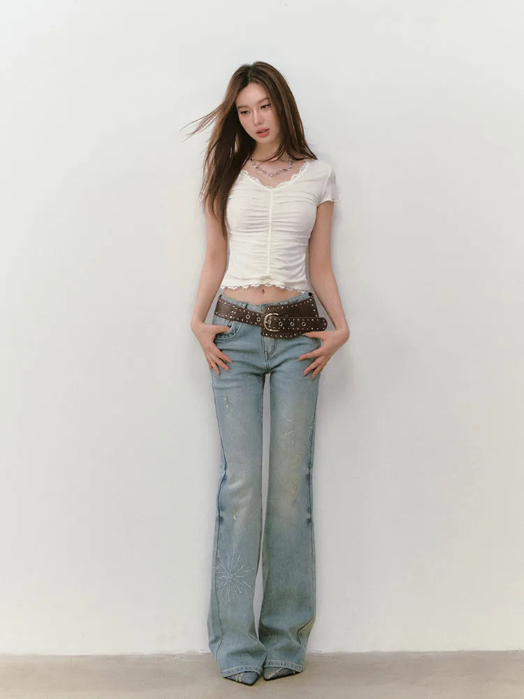 Heavy-Duty Rivet Wide Waist Belt