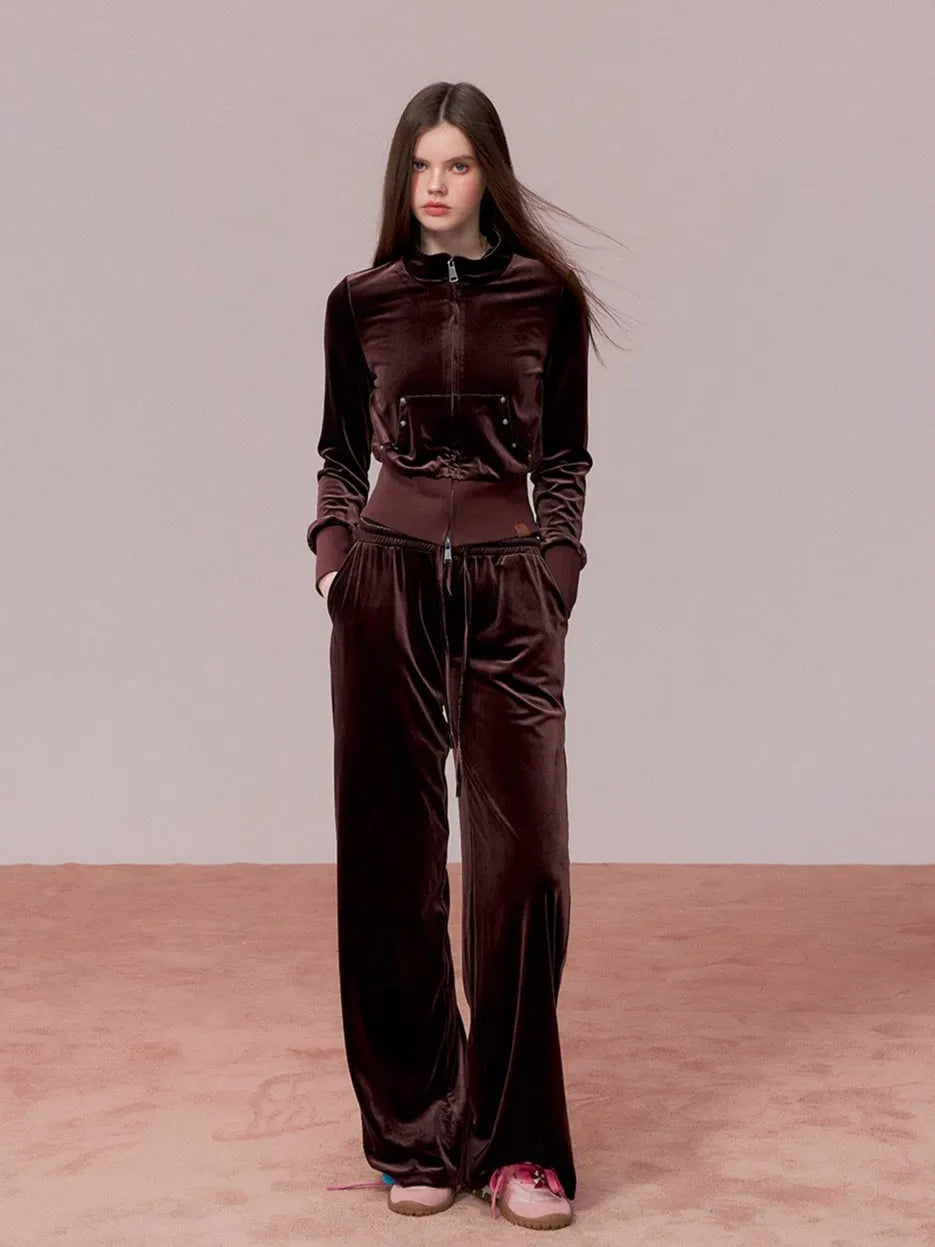 Athleisure Sweatshirt & Jogger Pants Set