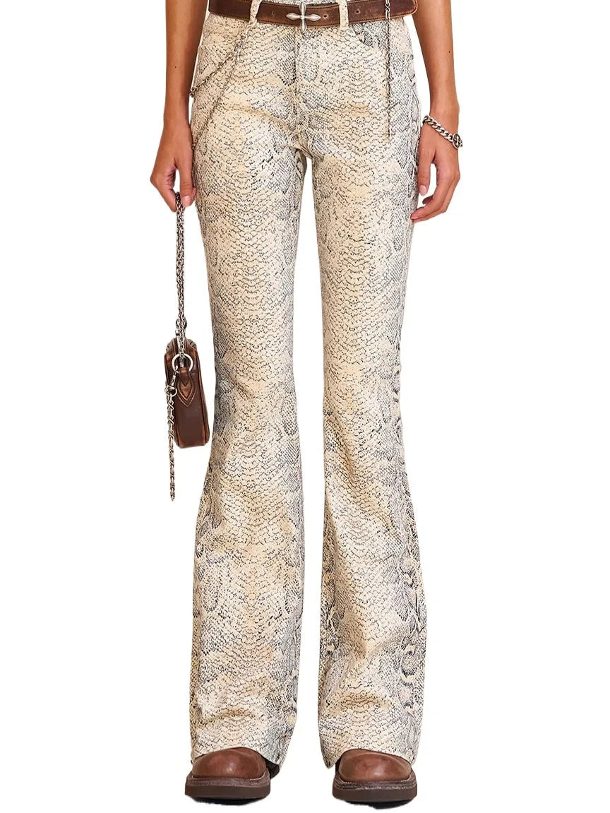 COMPASS Classic Storm Denim Flare Pants