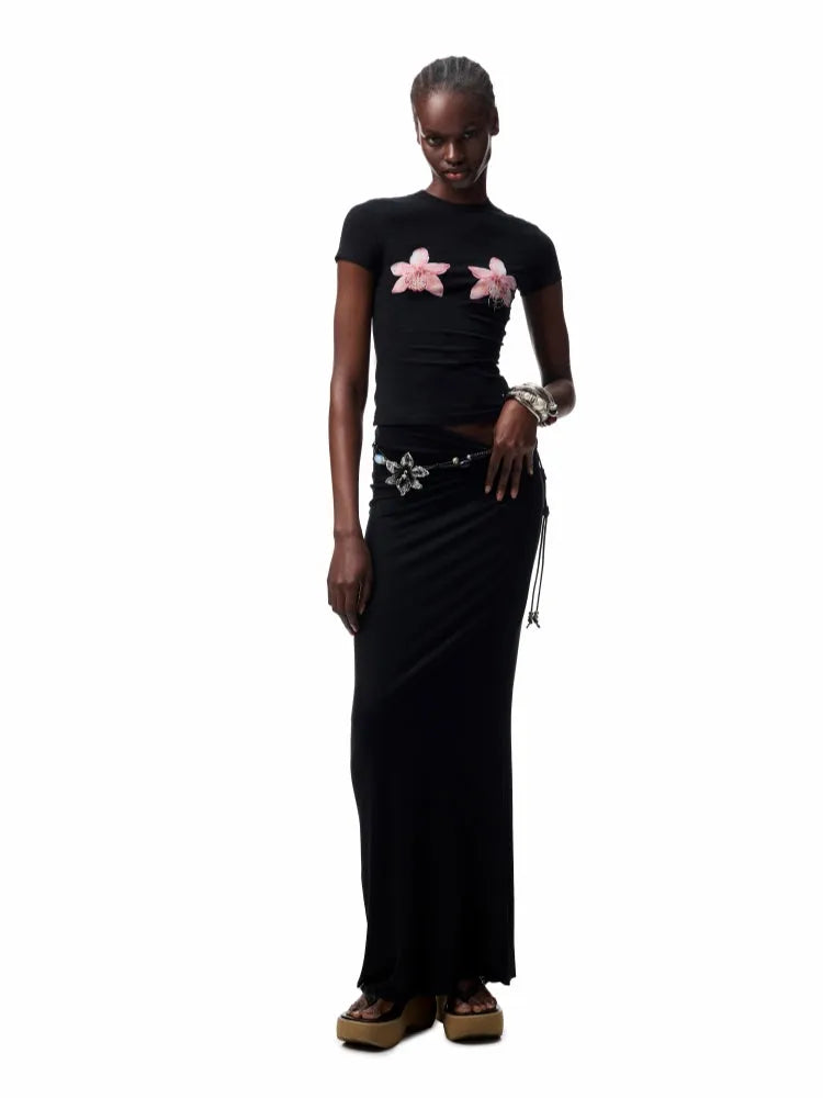 Printed Slim-Fit Short Sleeve T-shirt
