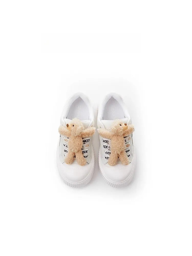 Teddy Biscuit Chunky Low-Top Sneakers