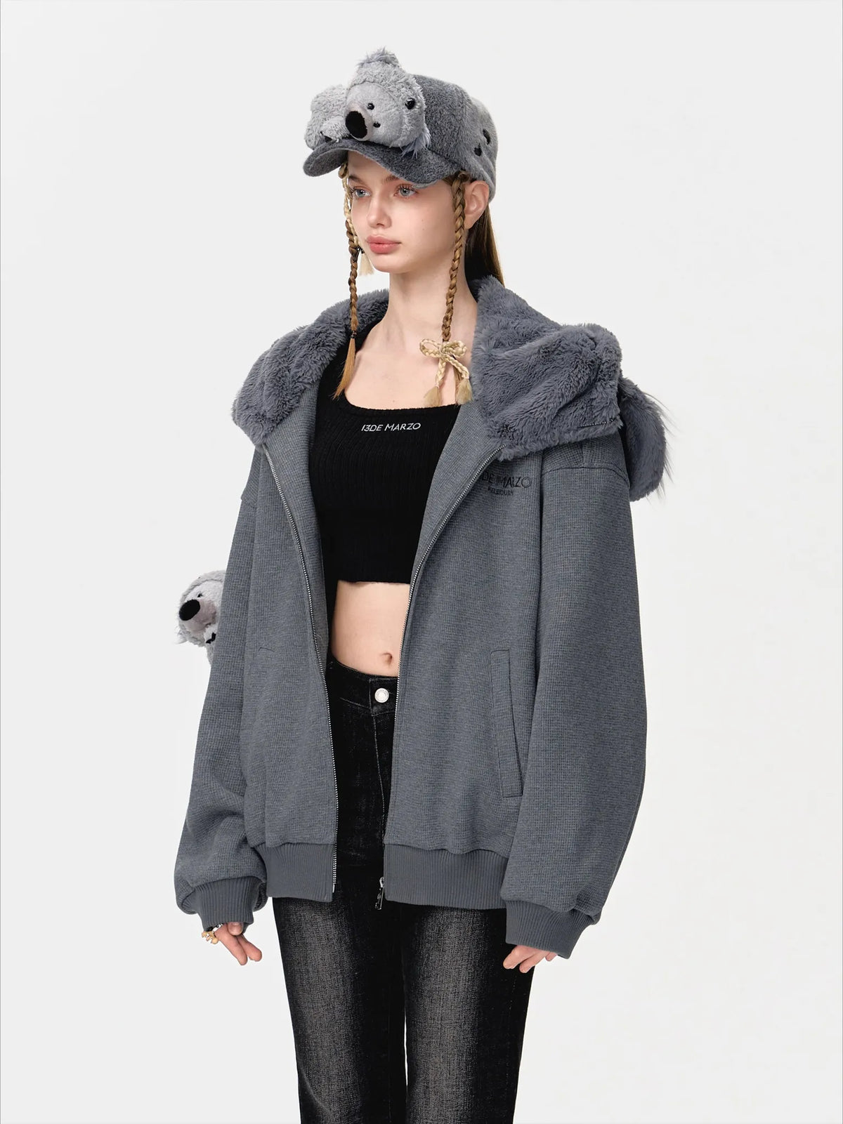 Koala Zip-Up Star Edition Hoodie