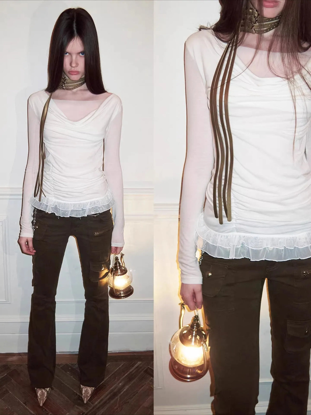 Buckle Convertible PU Belt & Bracelet