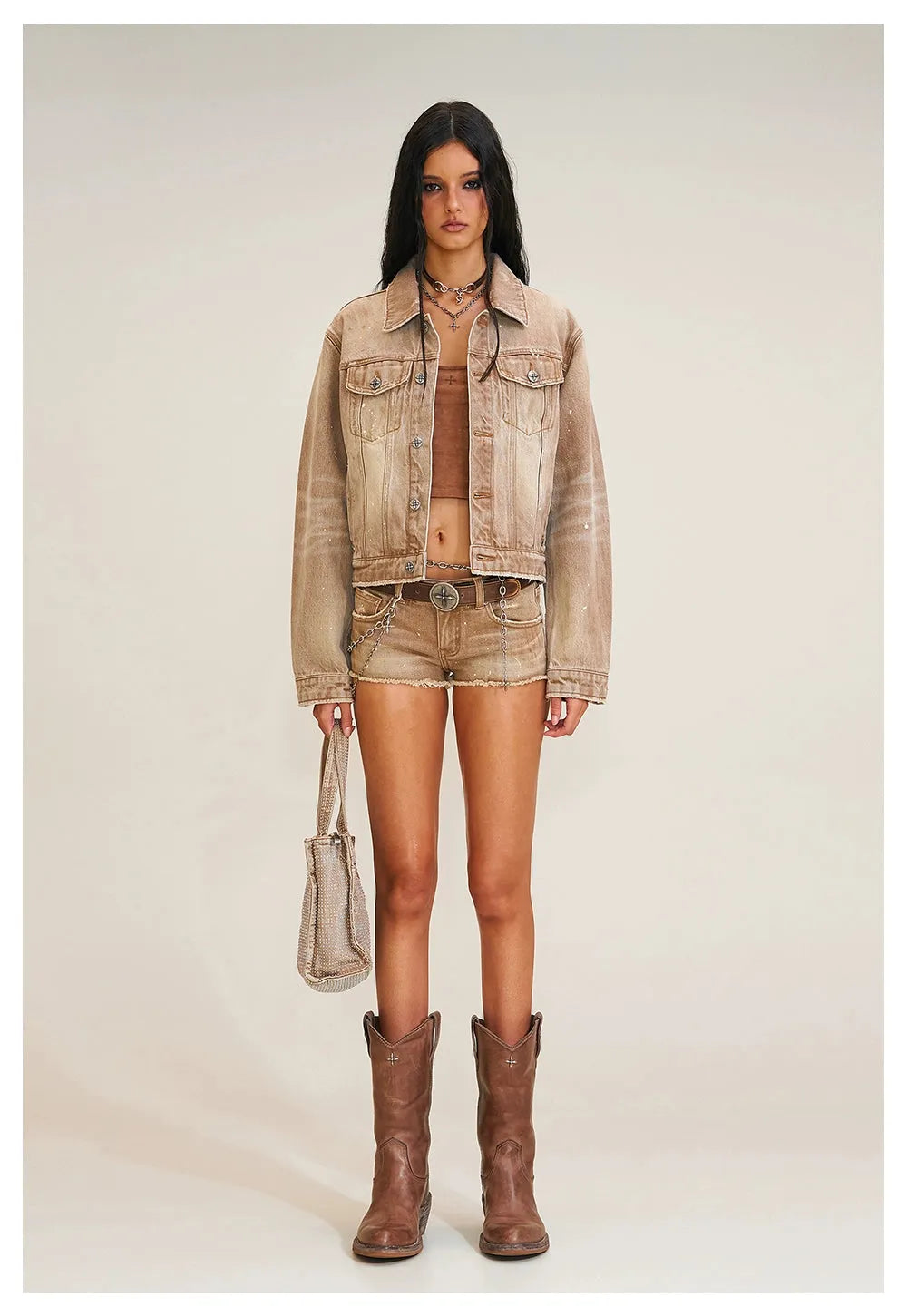 RAGE Wild Continent Handcrafted Denim Jacket