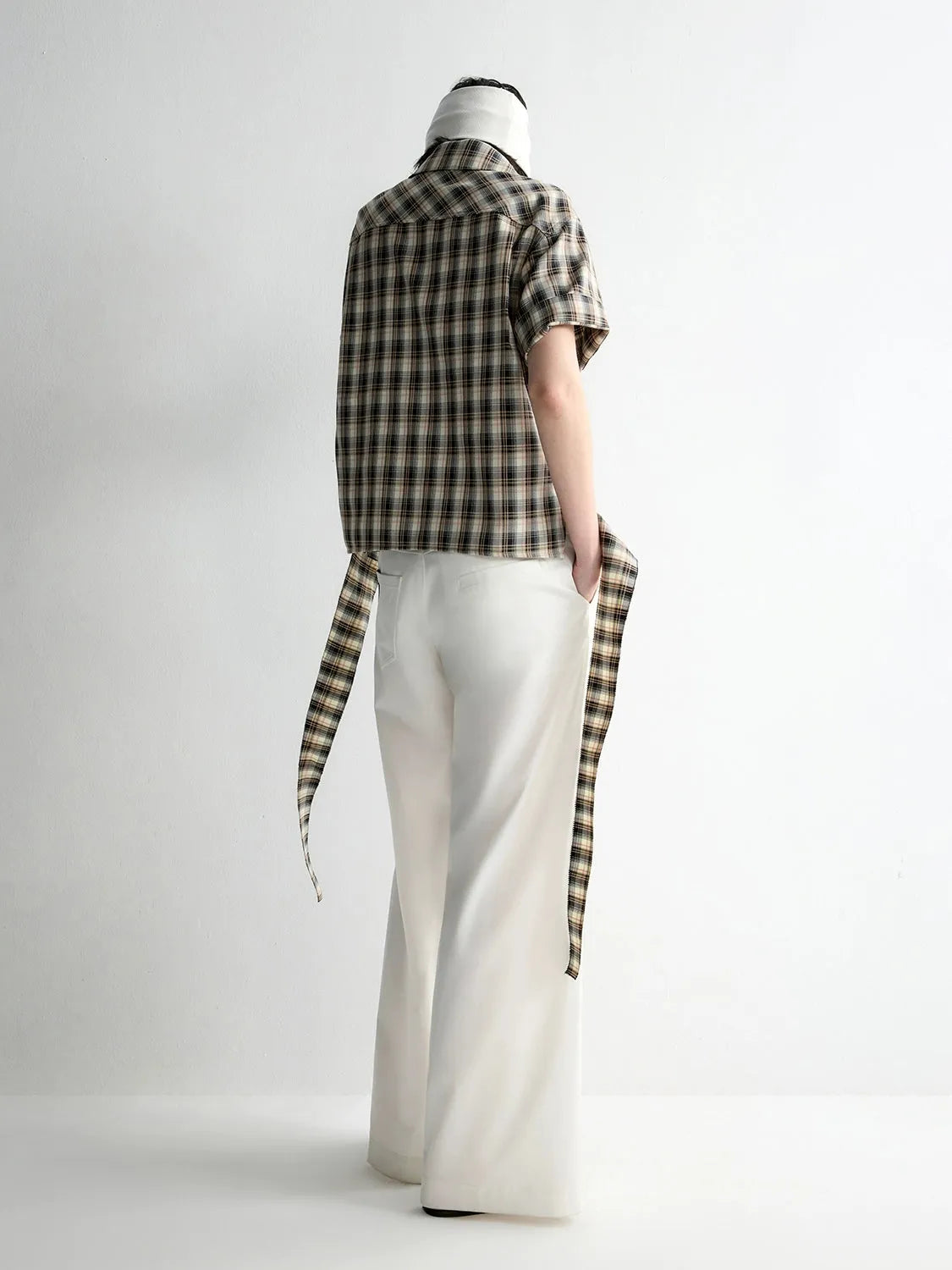 Reversible Twill Overlock Short Sleeve Shirt
