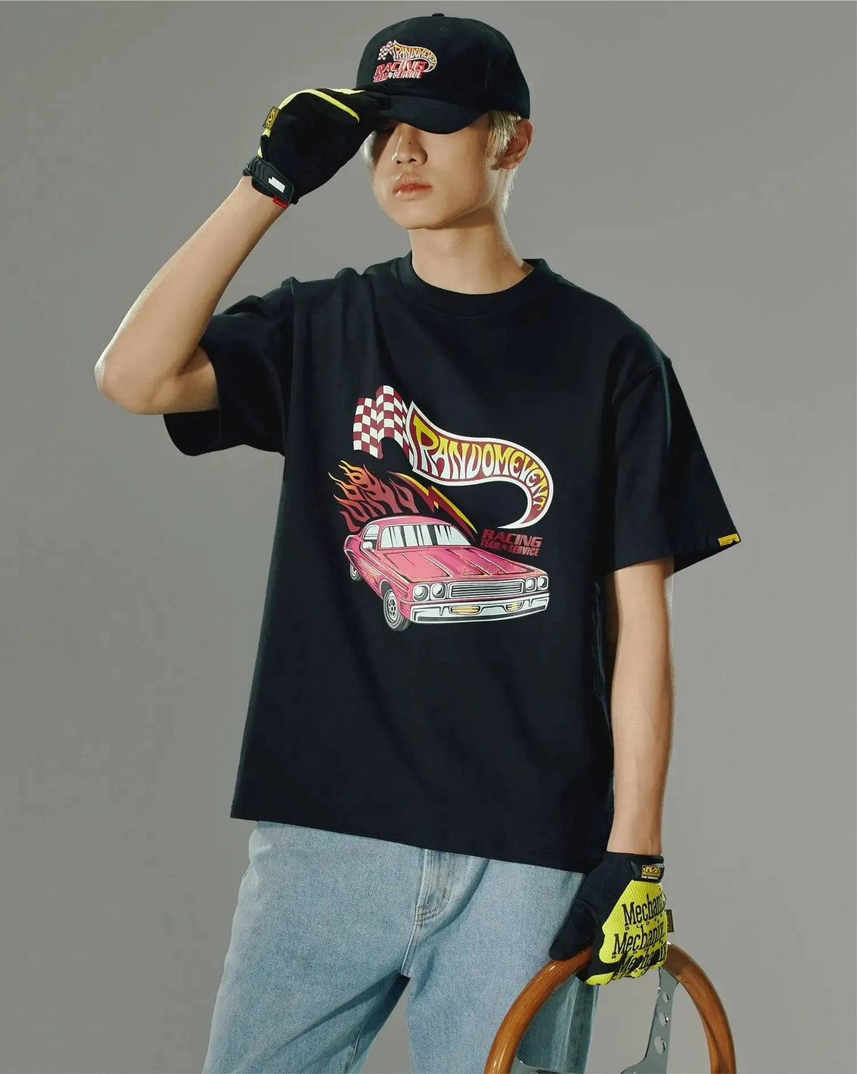 Printed Crew Neck T-Shirt