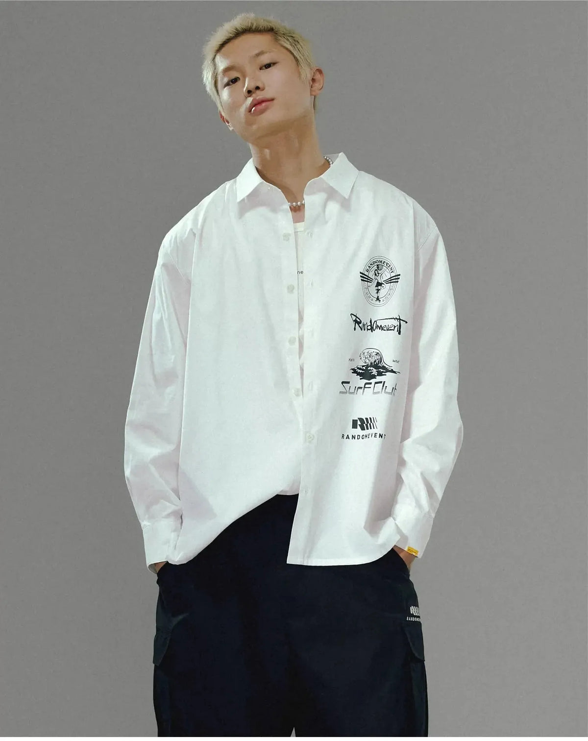 White Long-Sleeve Shirt