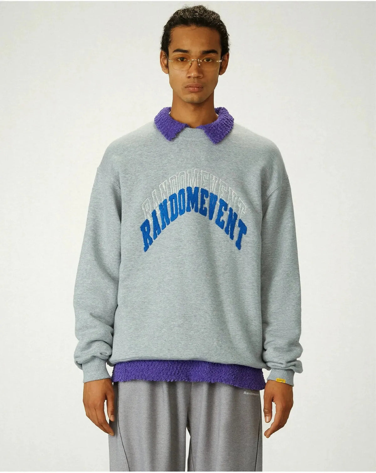 Logo Script Crewneck Sweater