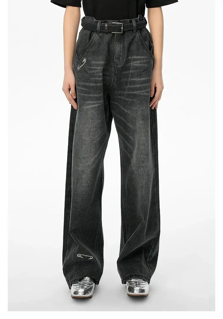 Black Washed Jeans