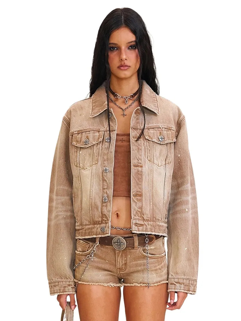 RAGE Wild Continent Handcrafted Denim Jacket