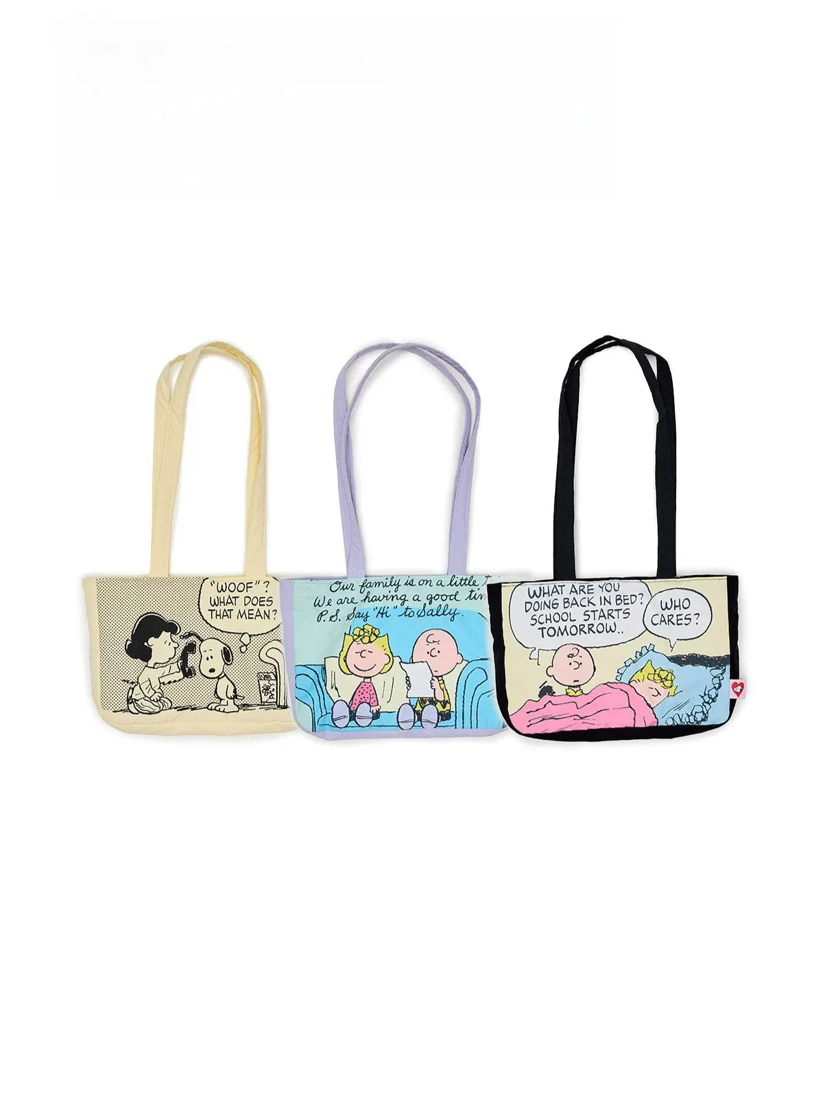 Snoopy Graphic Quilted Shoulder Bag