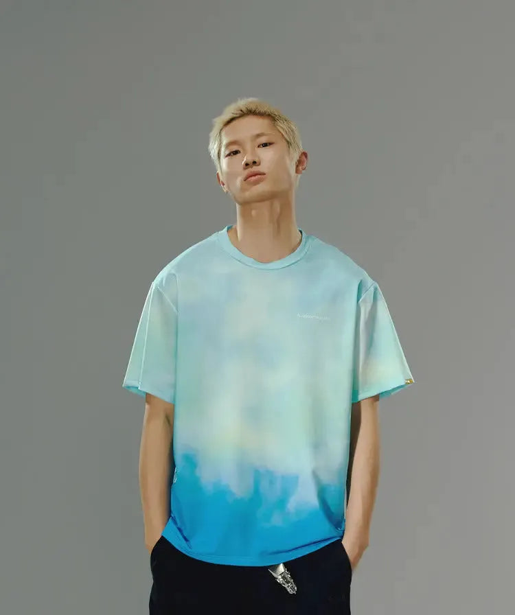 Gradient Crew Neck T-Shirt