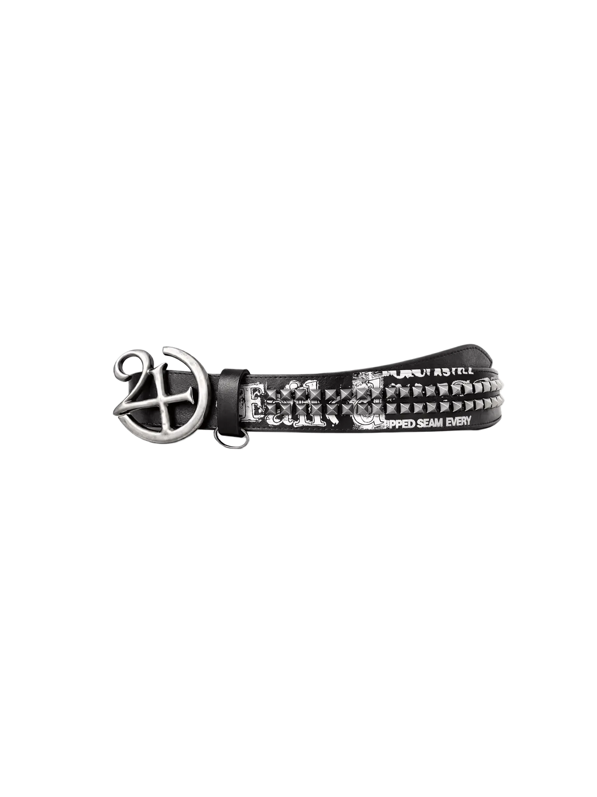 Punk Studded Leather Belt