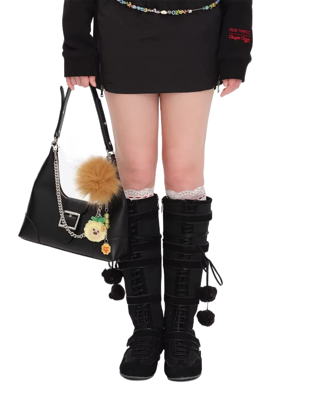 Lollipop Chain Underarm Bag