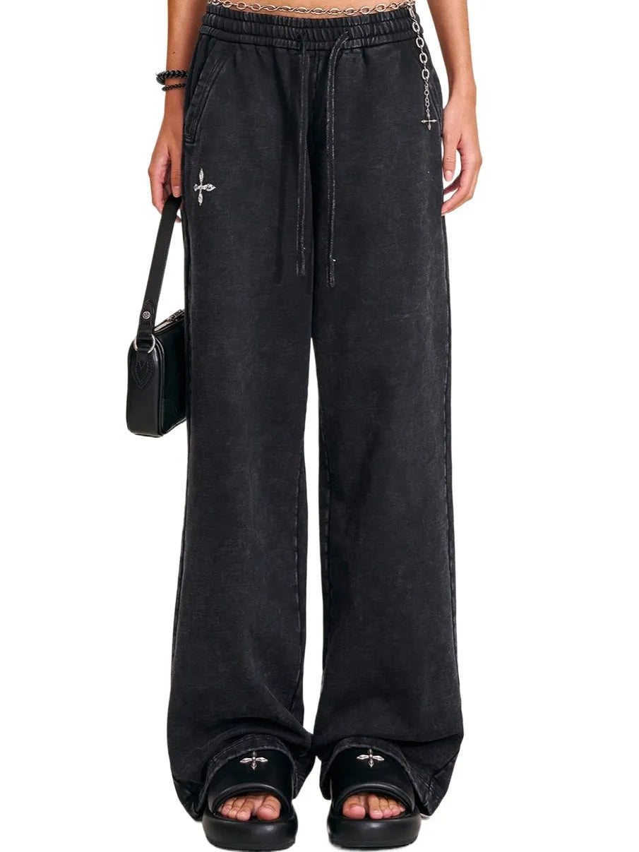 Wild Retro Straight Sweatpants