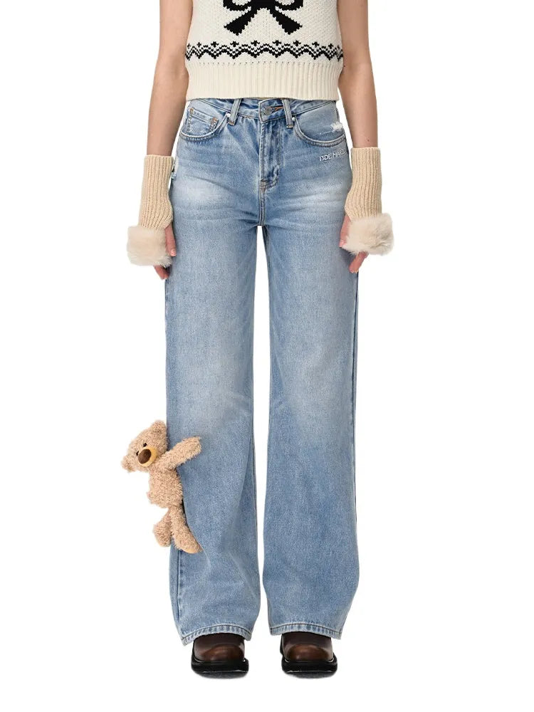 Doozoo Straight-Leg Jeans