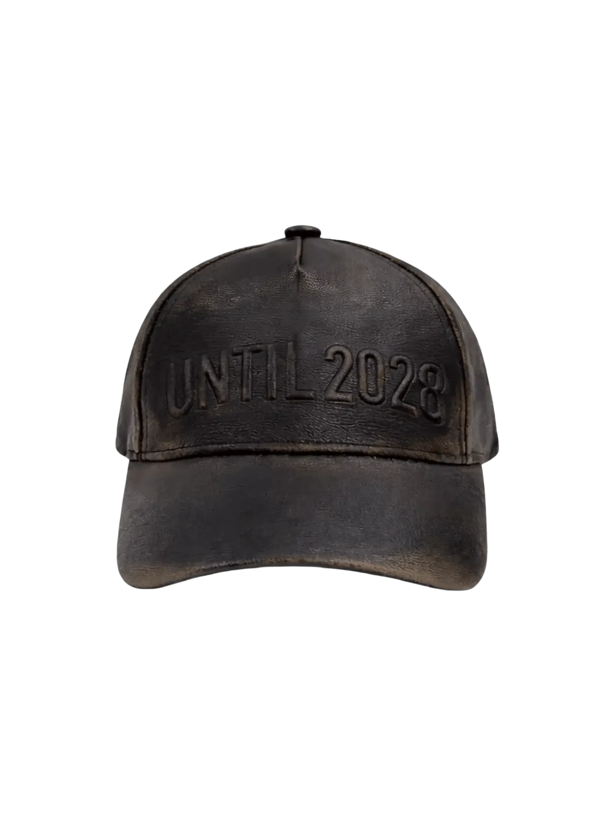 Hand-Dyed Punk Leather Cap