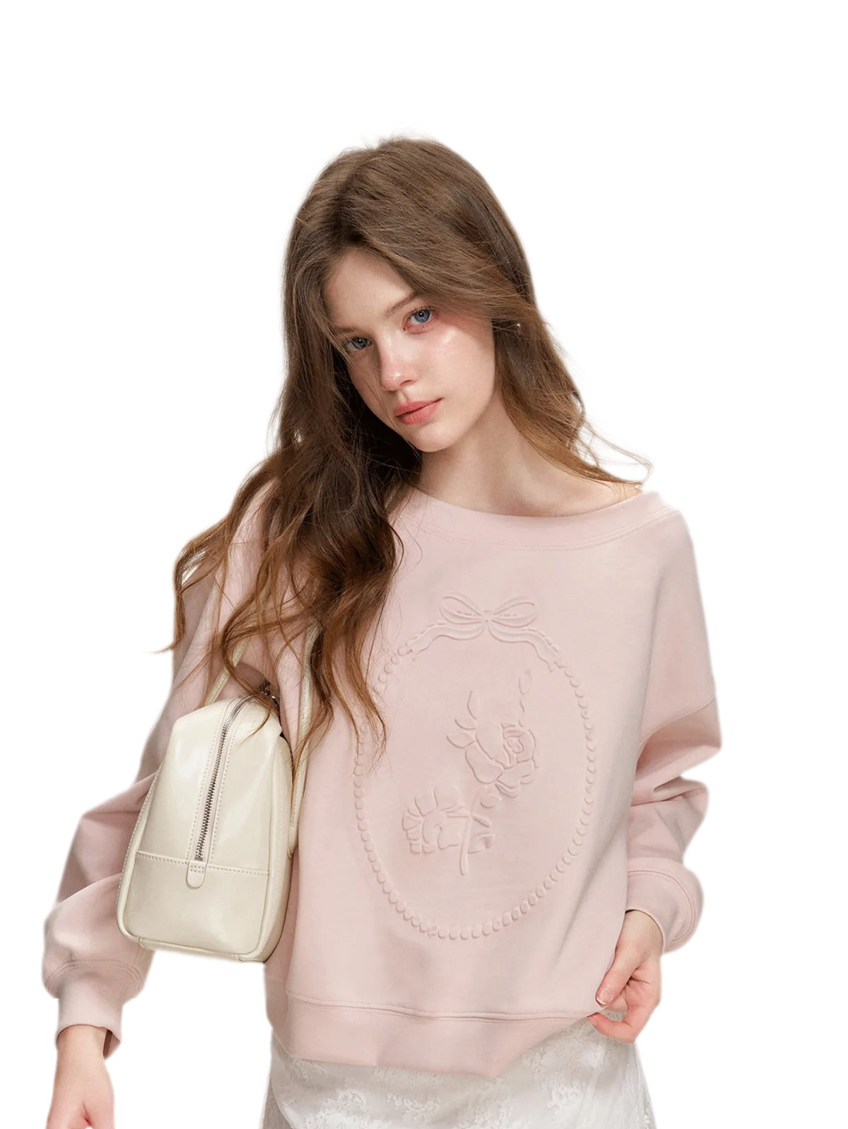 Modal Embossed Sweatshirt