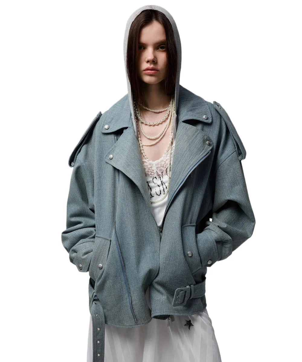 Washed Vintage Denim Jacket