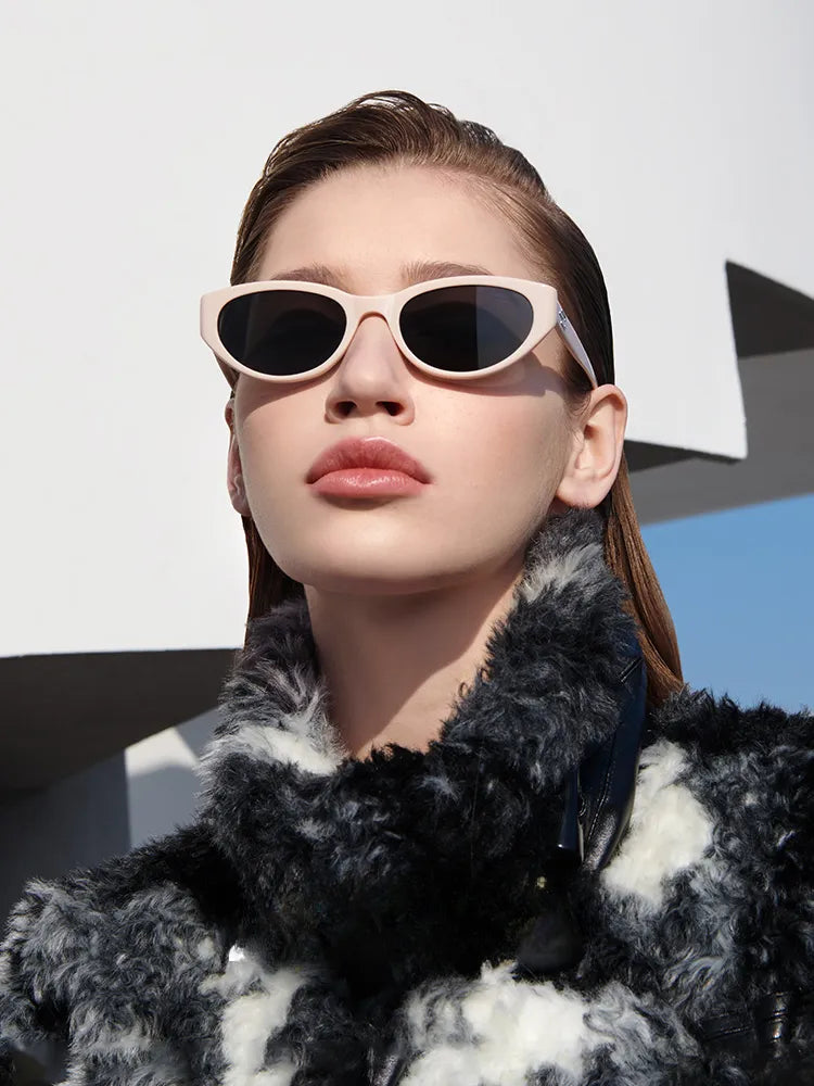 Oval-frame Sunglasses