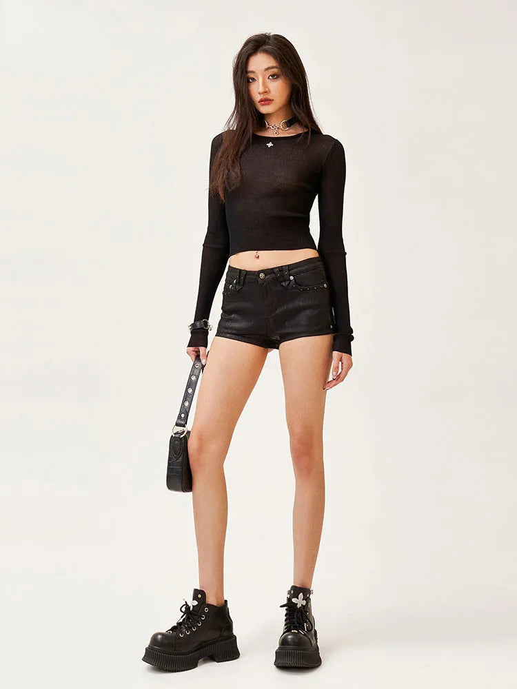 Compass Cross-fitted Knitted Sweater