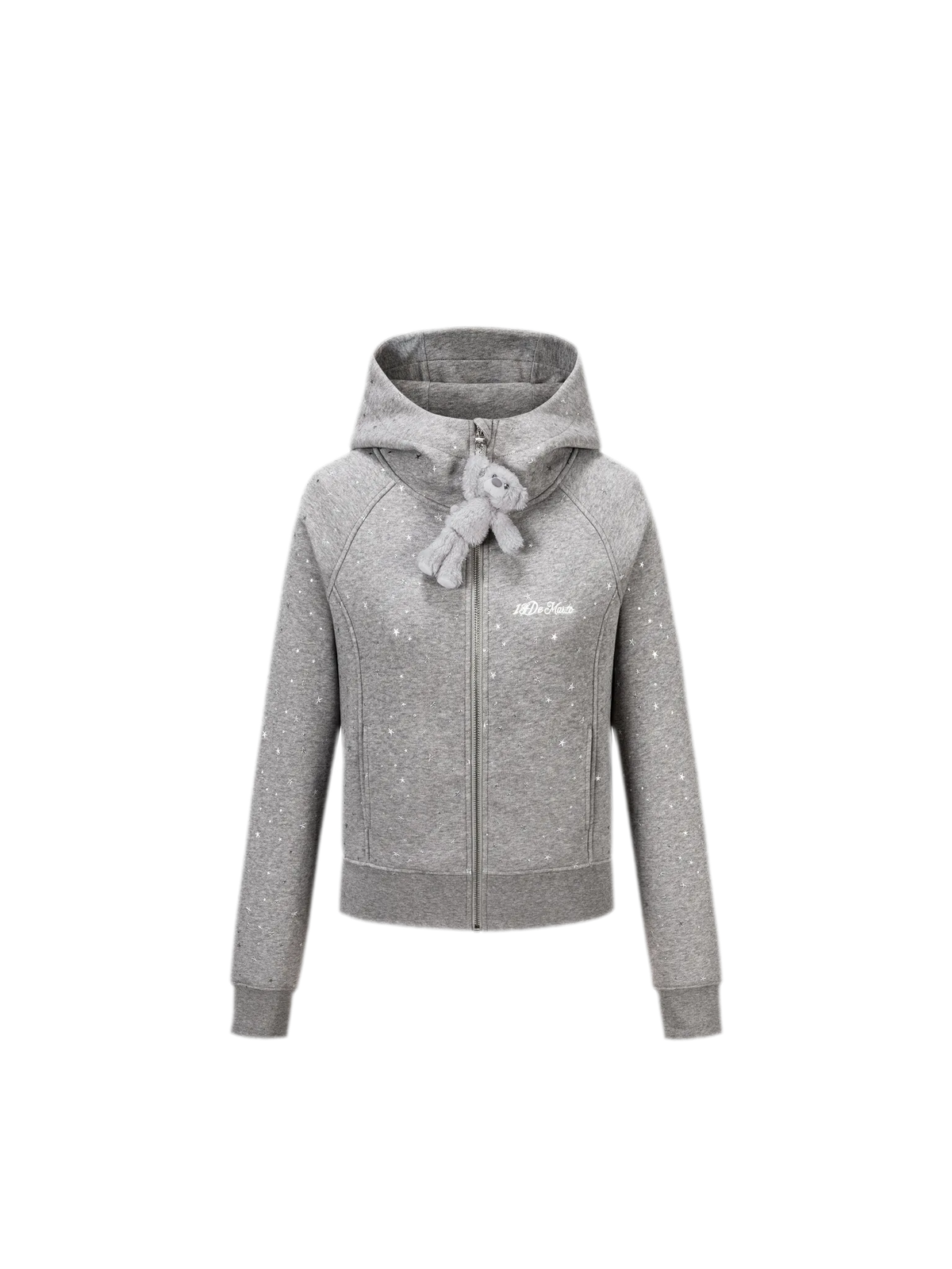 Starry Slim-Fit Hooded Sweatshirt