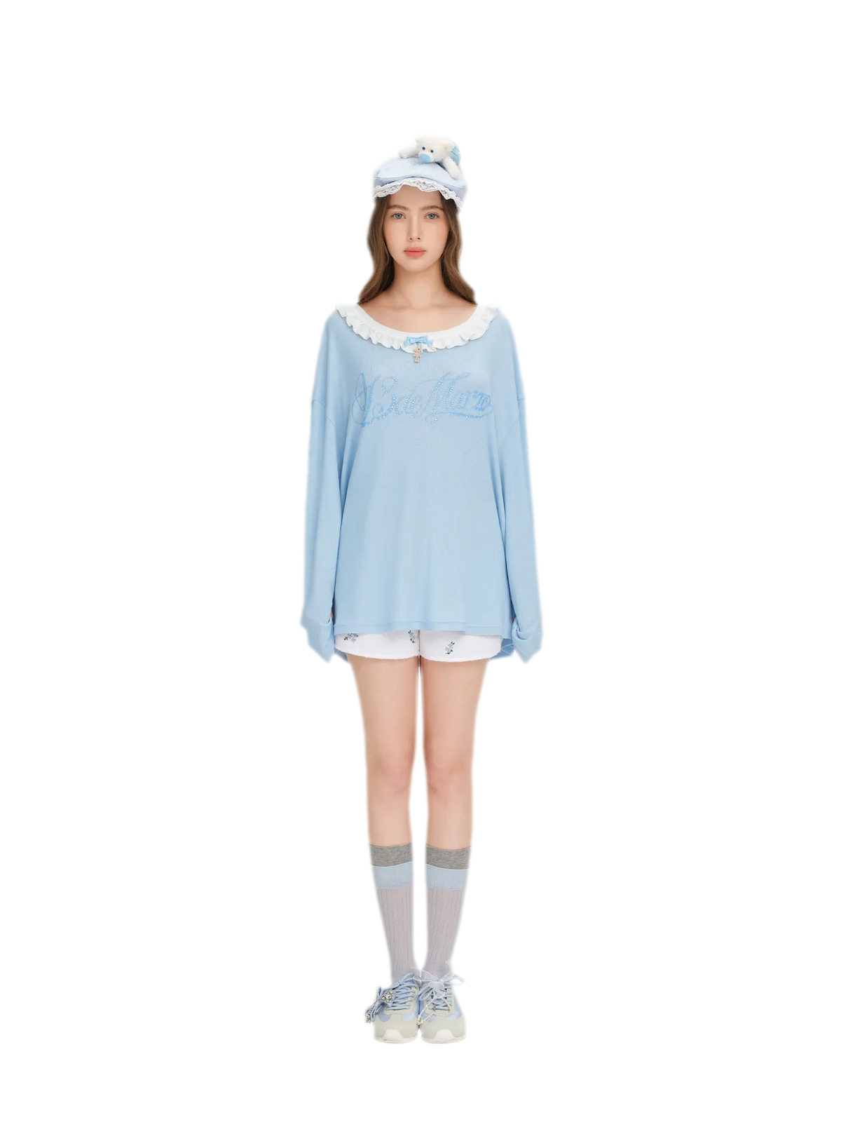 Floral Reversible Knit T‑Shirt