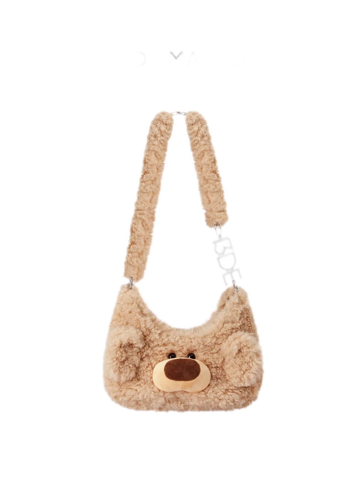Plush Bear Underarm Bag