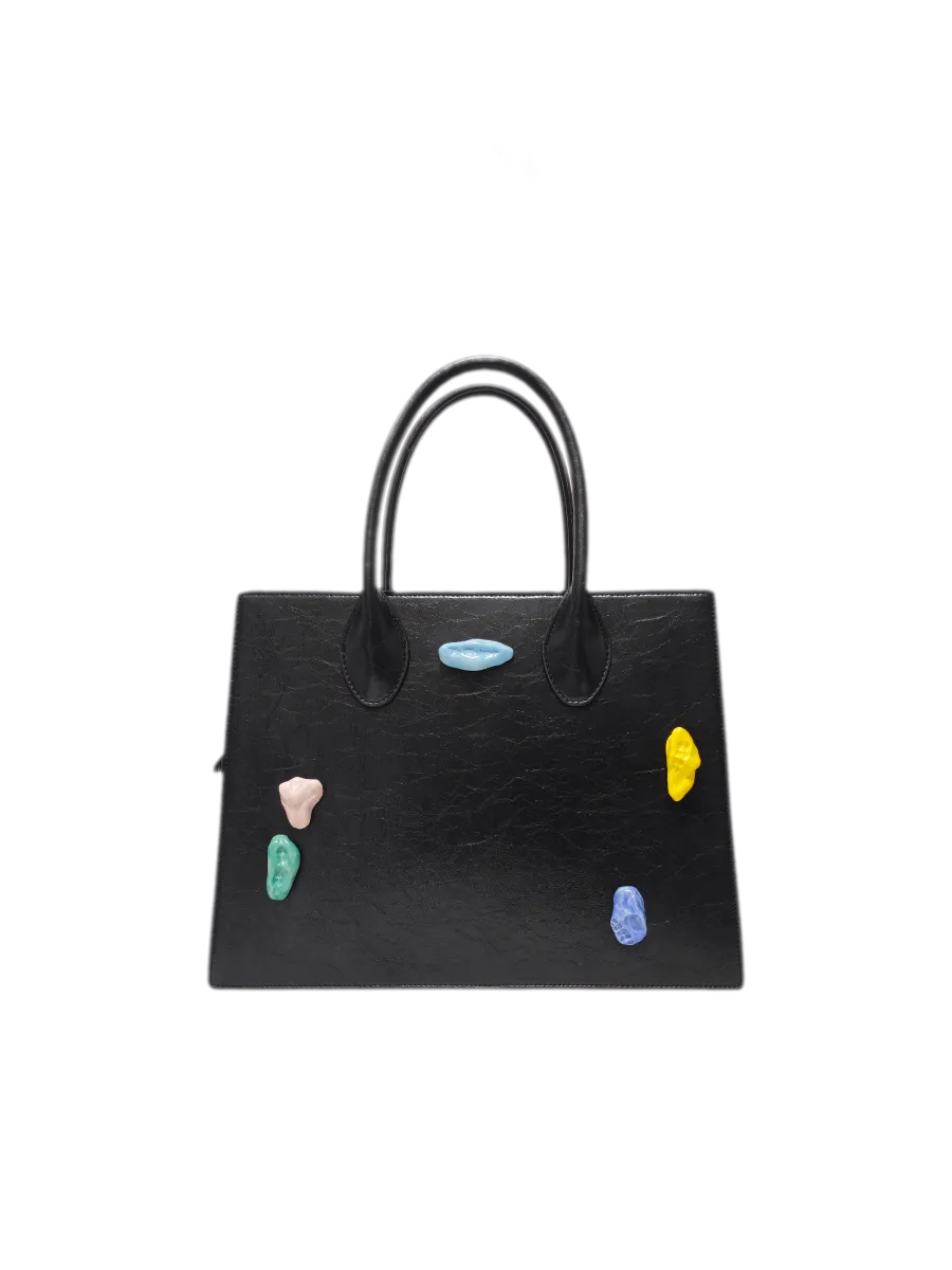 Handmade Ceramic Structured Tote Bag