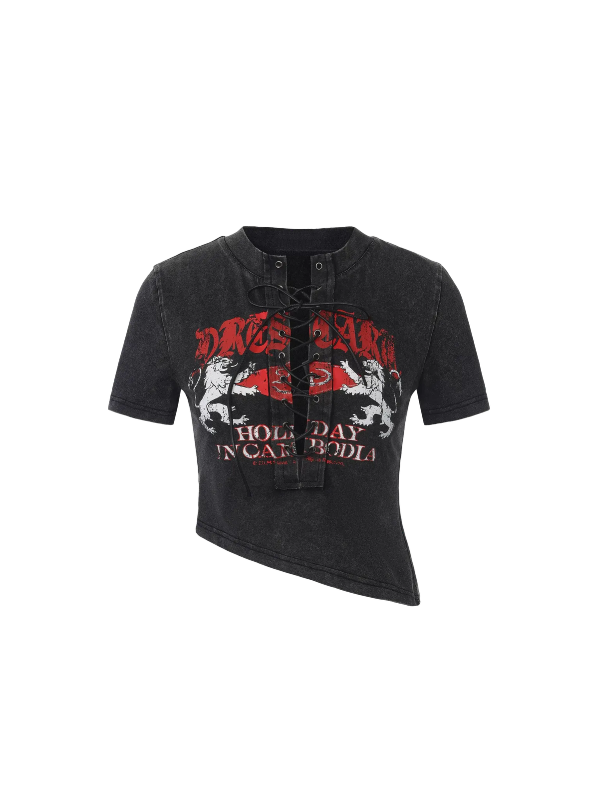 Punk Grunge Washed T-shirt