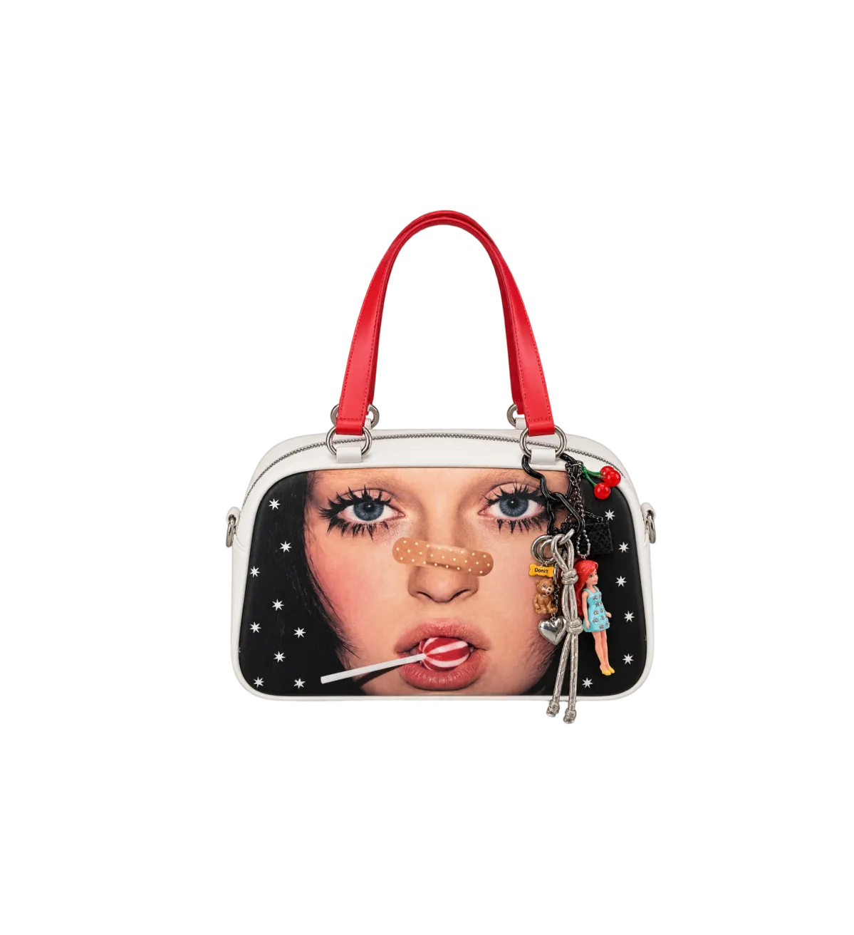 Star Artwork Compact Crossbody Bag