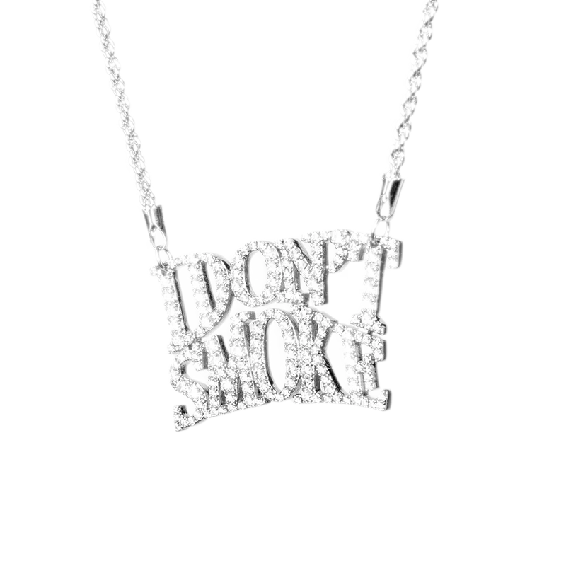 Limited Edition Logo Platinum Zircon Bracelet