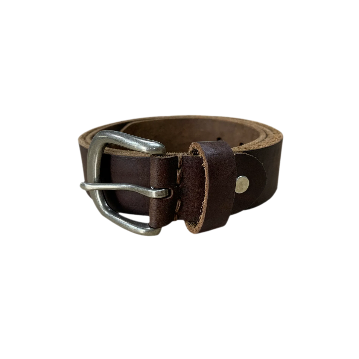 Vintage Leather Wide Belt