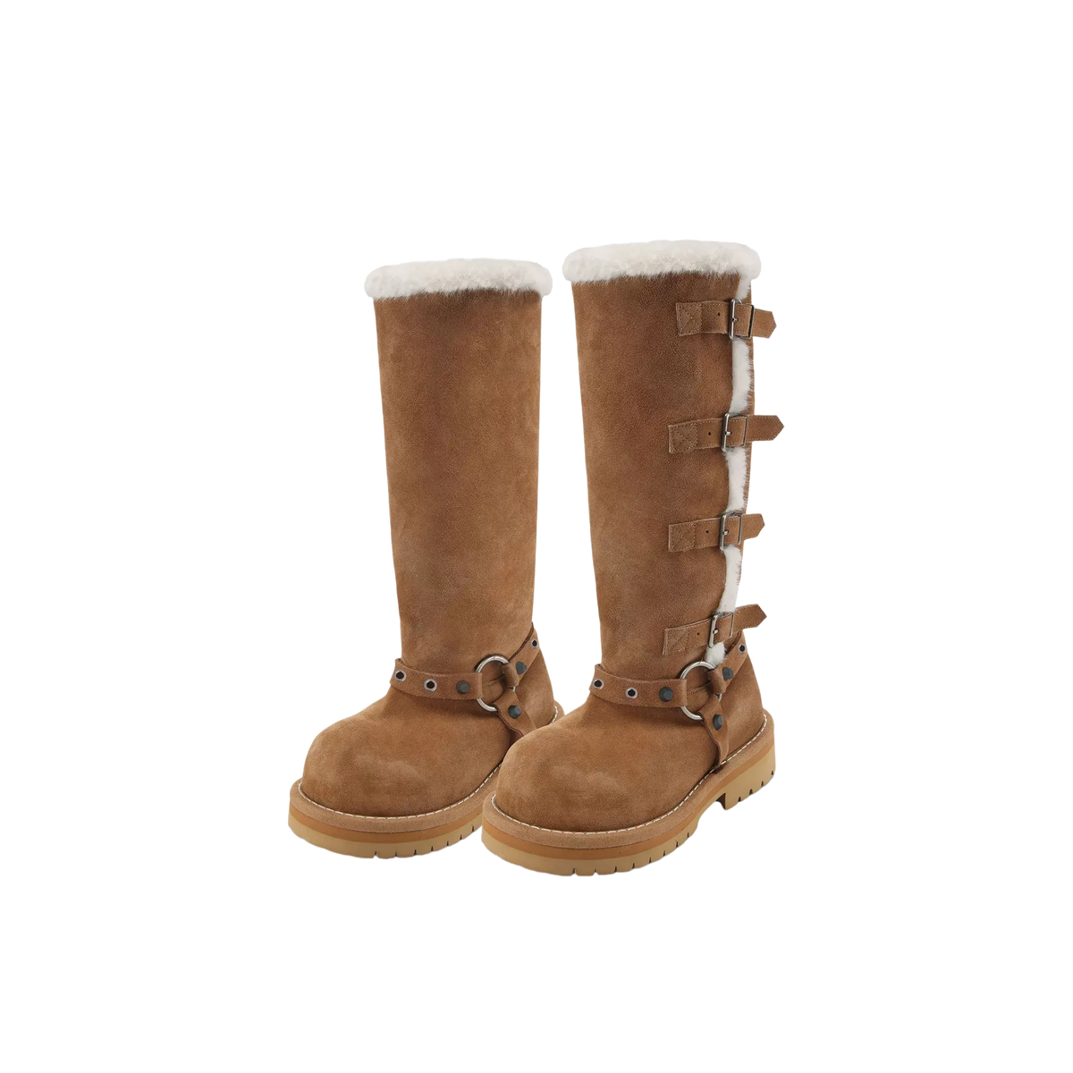 Convertible Fold-Over Knight Boots